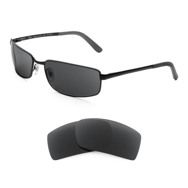 Ray-Ban RB3194 62mm Replacement Lenses by Revant Optics