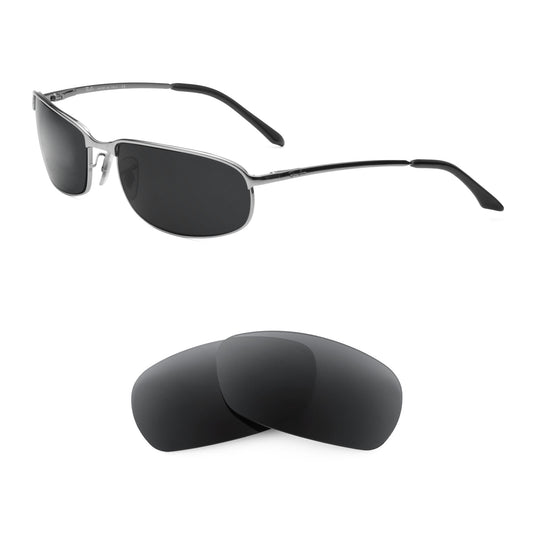 Revant replacement lenses compatible with Ray Ban Rb3220 62mm