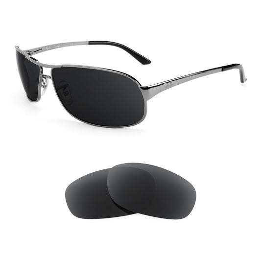 Revant replacement lenses compatible with Ray Ban Rb3343 63mm