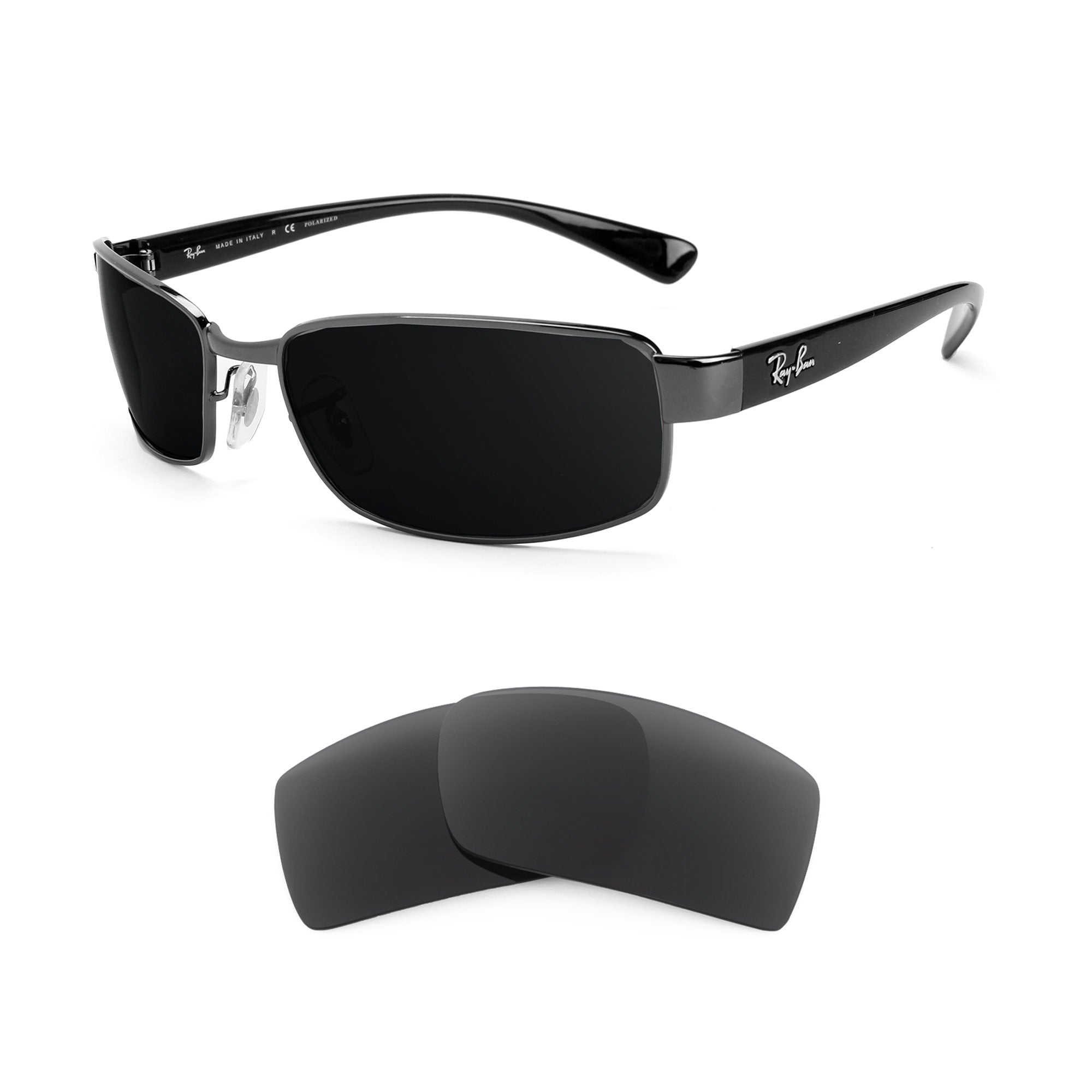 Ray-Ban RB3364 59mm Replacement Lenses by Revant Optics