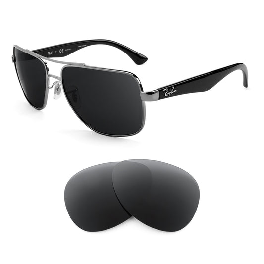 Revant replacement lenses compatible with Ray Ban Rb3483 60mm