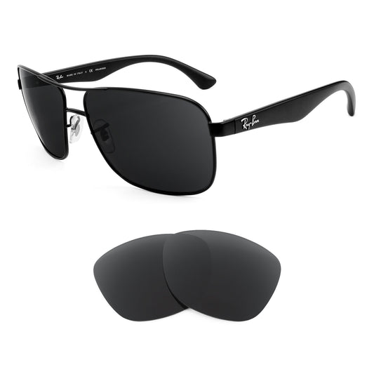 Revant replacement lenses compatible with Ray Ban Rb3516 62mm