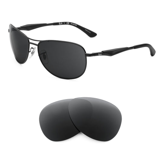 Revant replacement lenses compatible with Ray Ban Rb3519 59mm