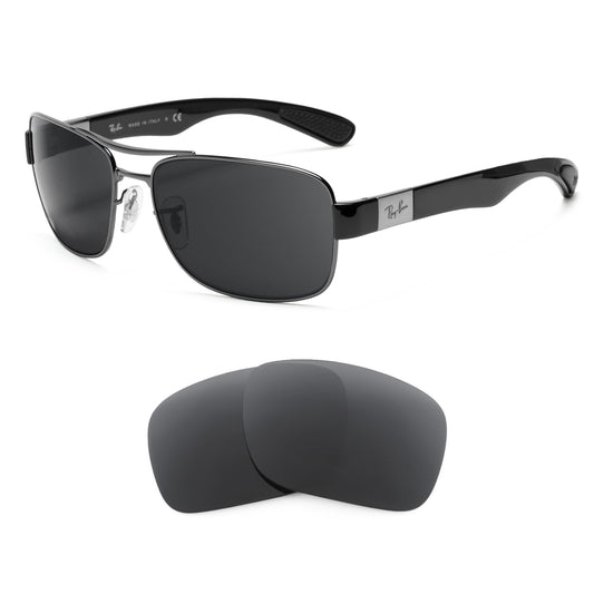 Revant replacement lenses compatible with Ray Ban Rb3522 61mm