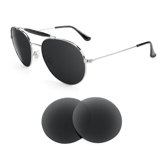 Revant replacement lenses compatible with Ray Ban Rb3540 56mm