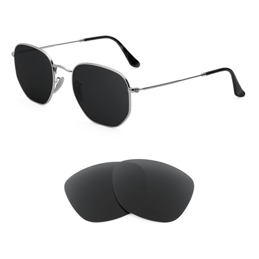 Revant Replacement Lenses for Ray-Ban Hexagonal RB3548N 54mm