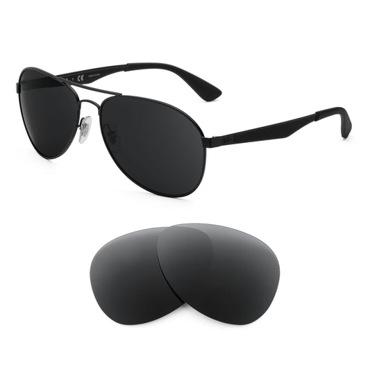 Revant replacement lenses compatible with Ray Ban Rb3549 61mm