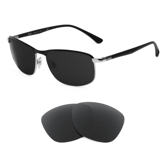Revant replacement lenses compatible with Ray Ban Rb3671 60mm
