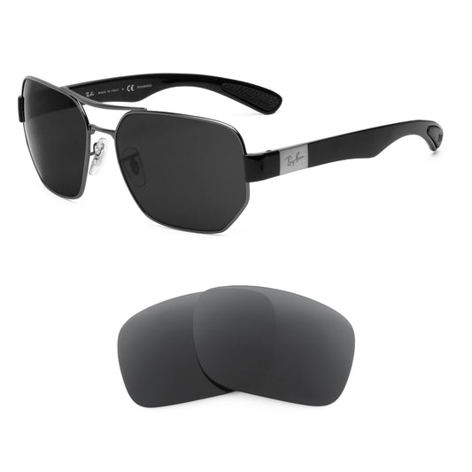 Revant replacement lenses compatible with Ray Ban Rb3672 60mm