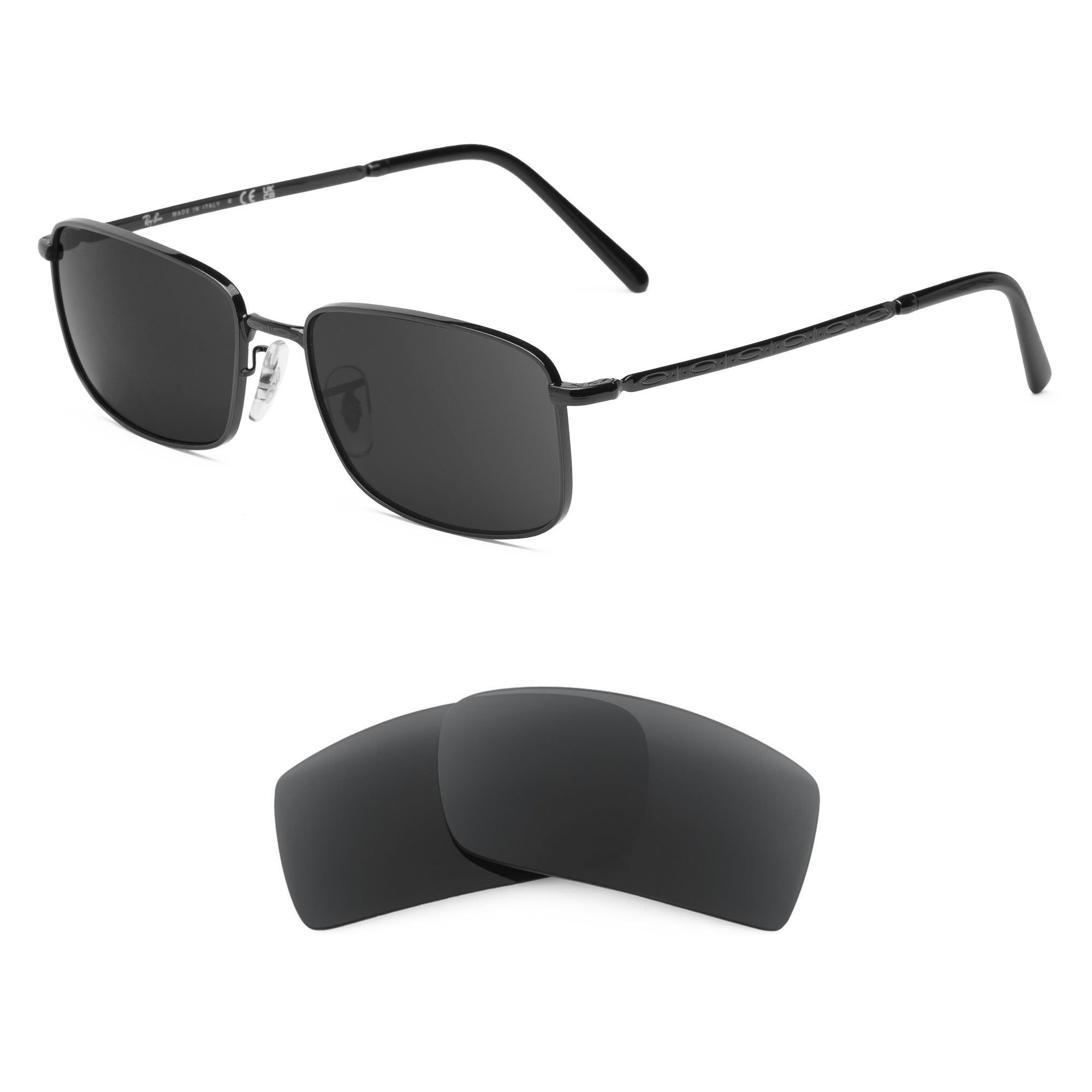 Ray-Ban RB3717 57mm Replacement Lenses by Revant Optics