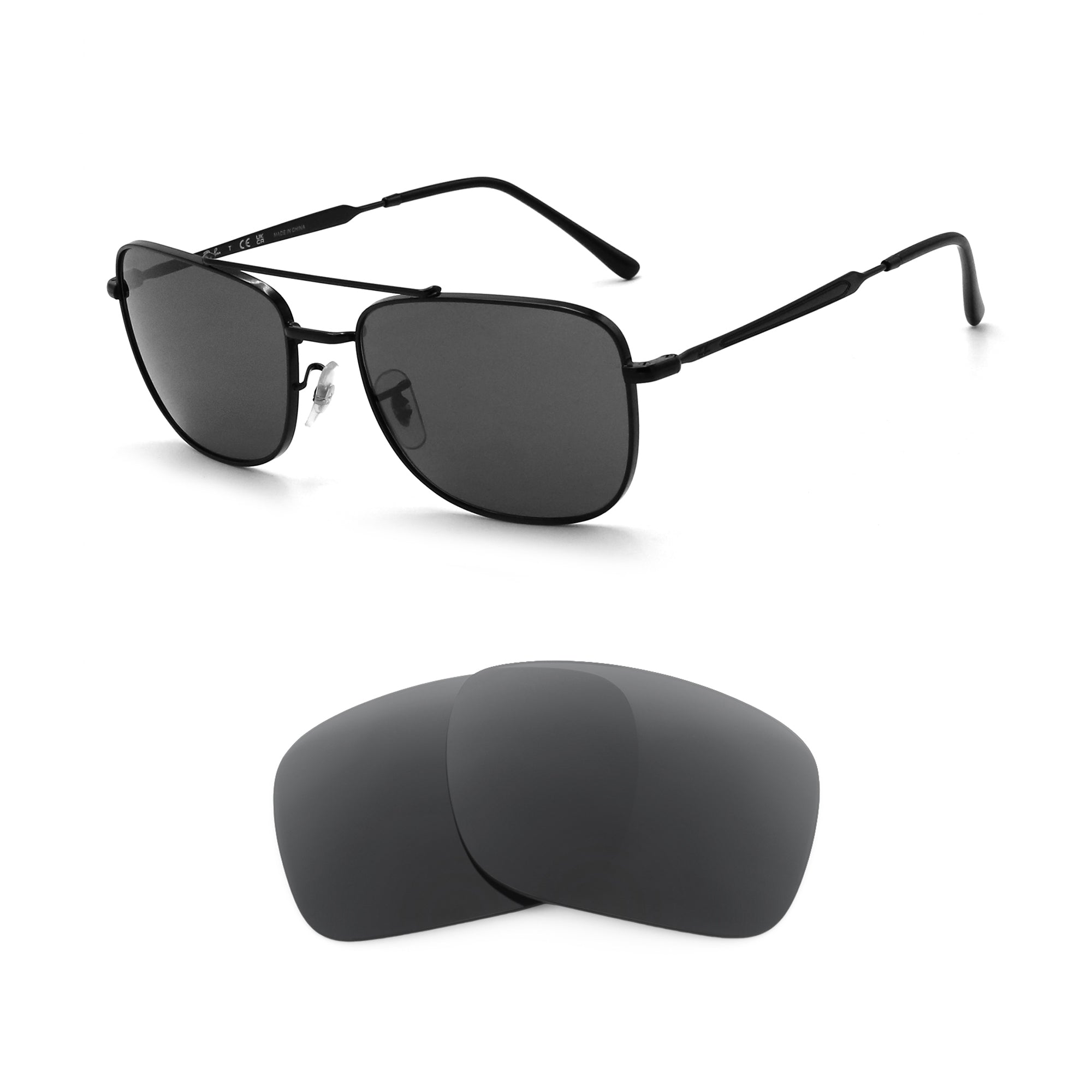 Ray-Ban RB3755 59mm Replacement Lenses by Revant Optics