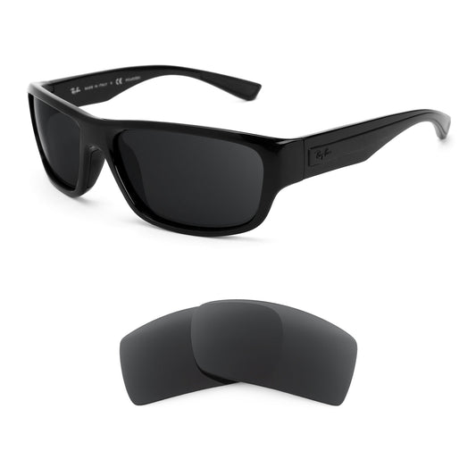 Revant replacement lenses compatible with Ray Ban Rb4196 61mm