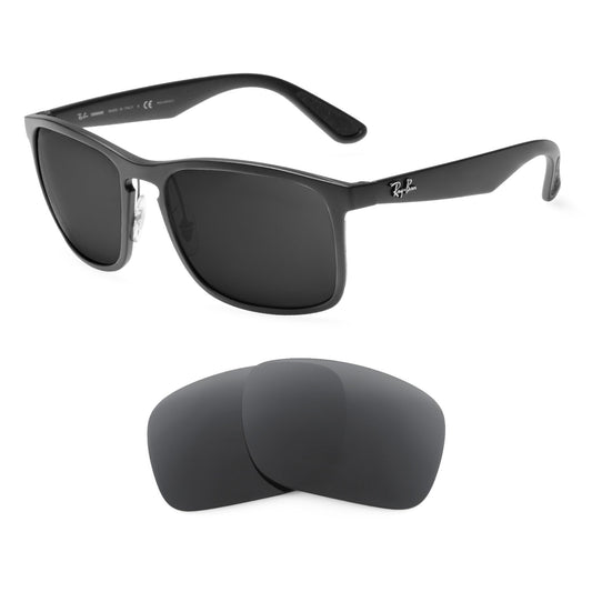 Ray-Ban RB4264 58mm sunglasses with replacement lenses