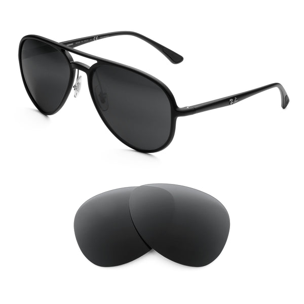 Ray-Ban RB4320 58mm Replacement Lenses by Revant Optics