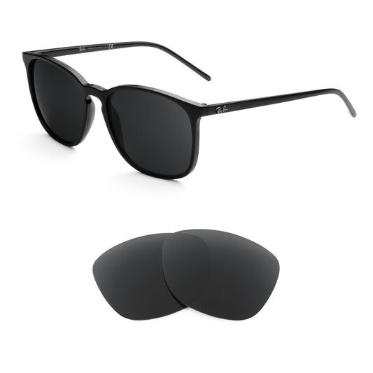 Revant replacement lenses compatible with Ray Ban Rb4387 56mm