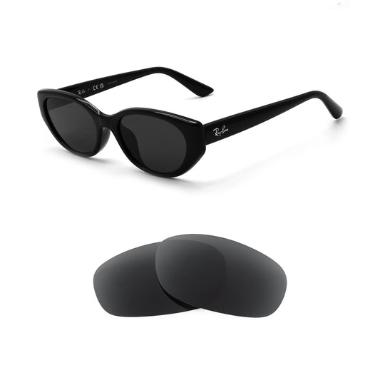 Revant replacement lenses compatible with Ray Ban Rd4457d 55mm
