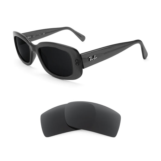 Revant replacement lenses compatible with Ray Ban Rituals Rb4018 49mm
