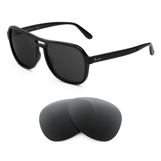 Revant replacement lenses compatible with Ray Ban State Side Rb4356 58mm