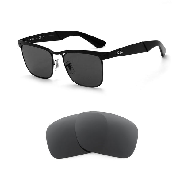 Ray-Ban Wayfarer Deluxe RB3875 56mm Replacement Lenses by Revant