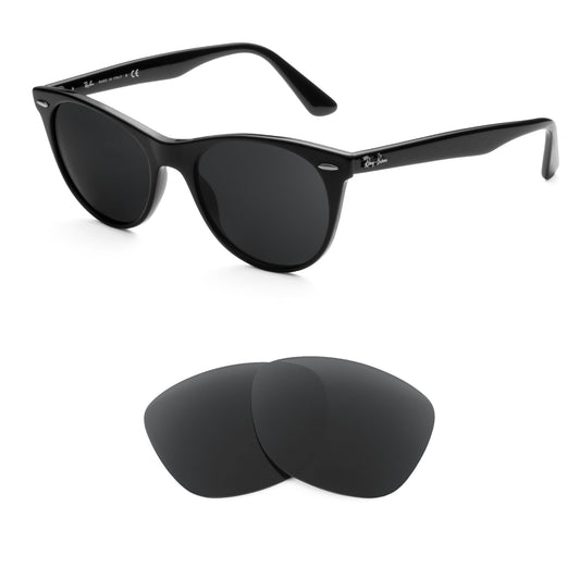 Ray-Ban Wayfarer II RB2185 55mm sunglasses with replacement lenses