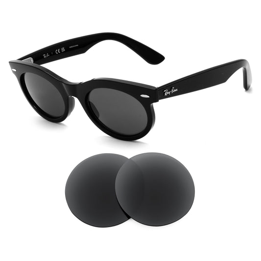 Ray-Ban Wayfarer Oval RB2242 53mm sunglasses with replacement lenses