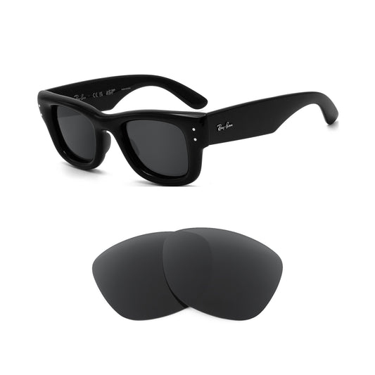 Revant replacement lenses compatible with Ray Ban Wayfarer Puffer Rb4940 47mm