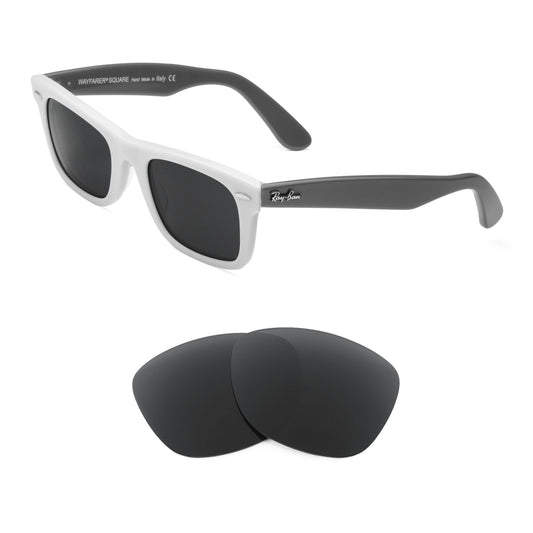 Ray-Ban Wayfarer Square RB2151 49mm sunglasses with replacement lenses