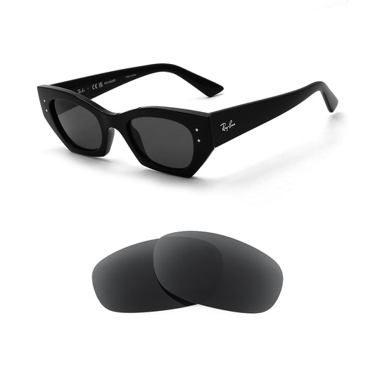 Revant replacement lenses compatible with Ray Ban Zena Rb4430 49mm