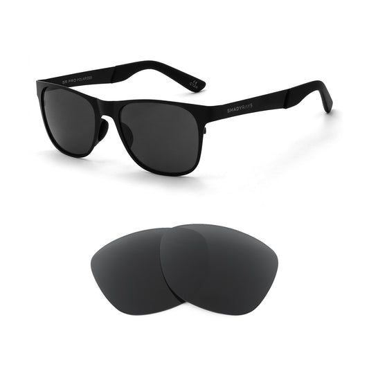 Revant replacement lenses compatible with Shady Rays Classic Metal