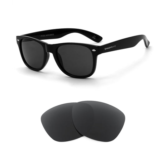 Revant replacement lenses compatible with Shady Rays Classic Small