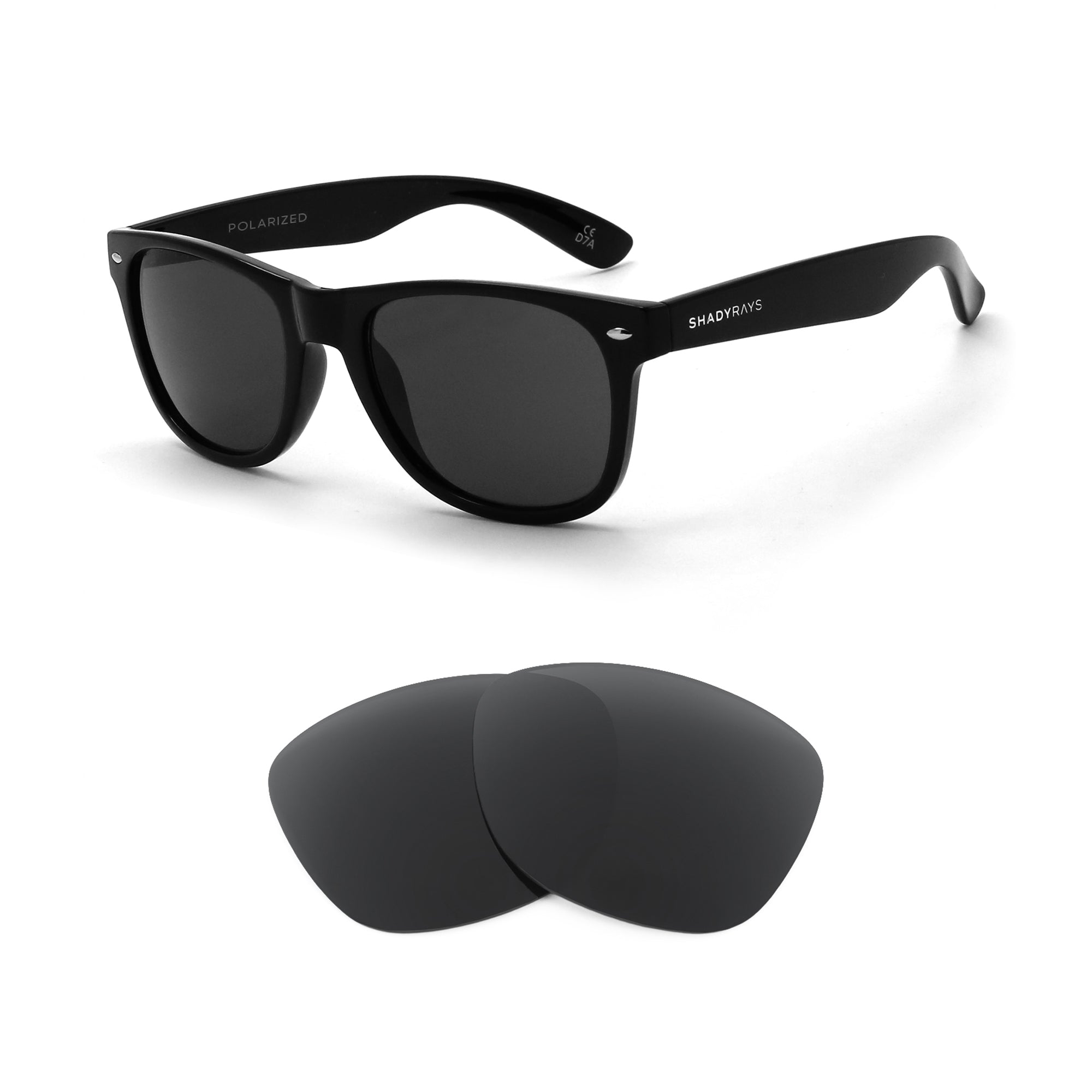 Shady Rays Classic Standard Replacement Lenses by Revant Optics
