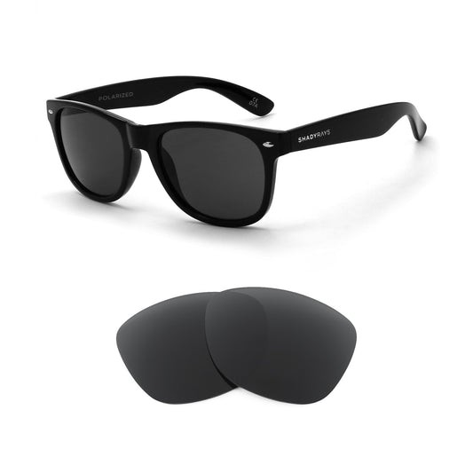 Revant replacement lenses compatible with Shady Rays Classic Standard