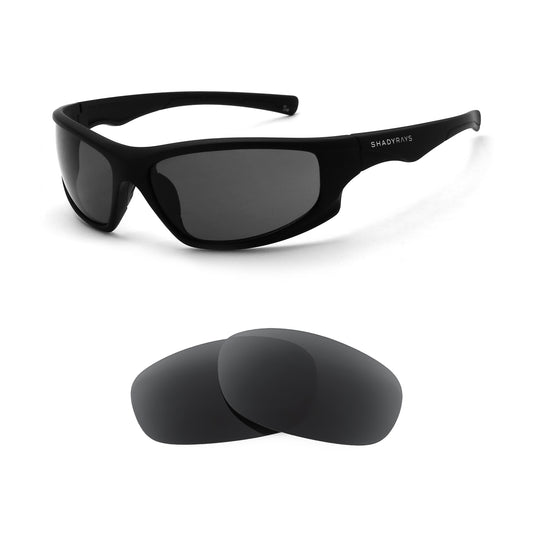 Revant replacement lenses compatible with Shady Rays X Series