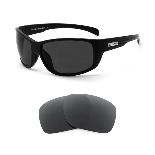 Revant replacement lenses compatible with Suncloud Milestone