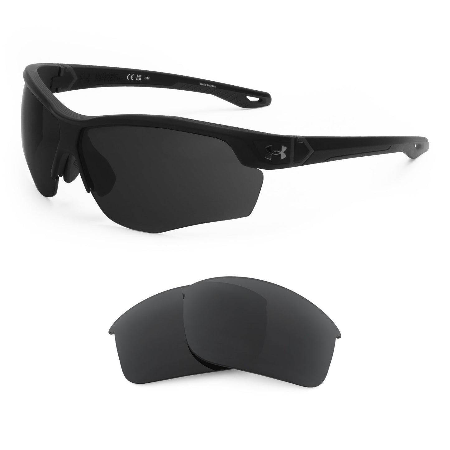Revant replacement lenses compatible with Under Armour Yard Dual