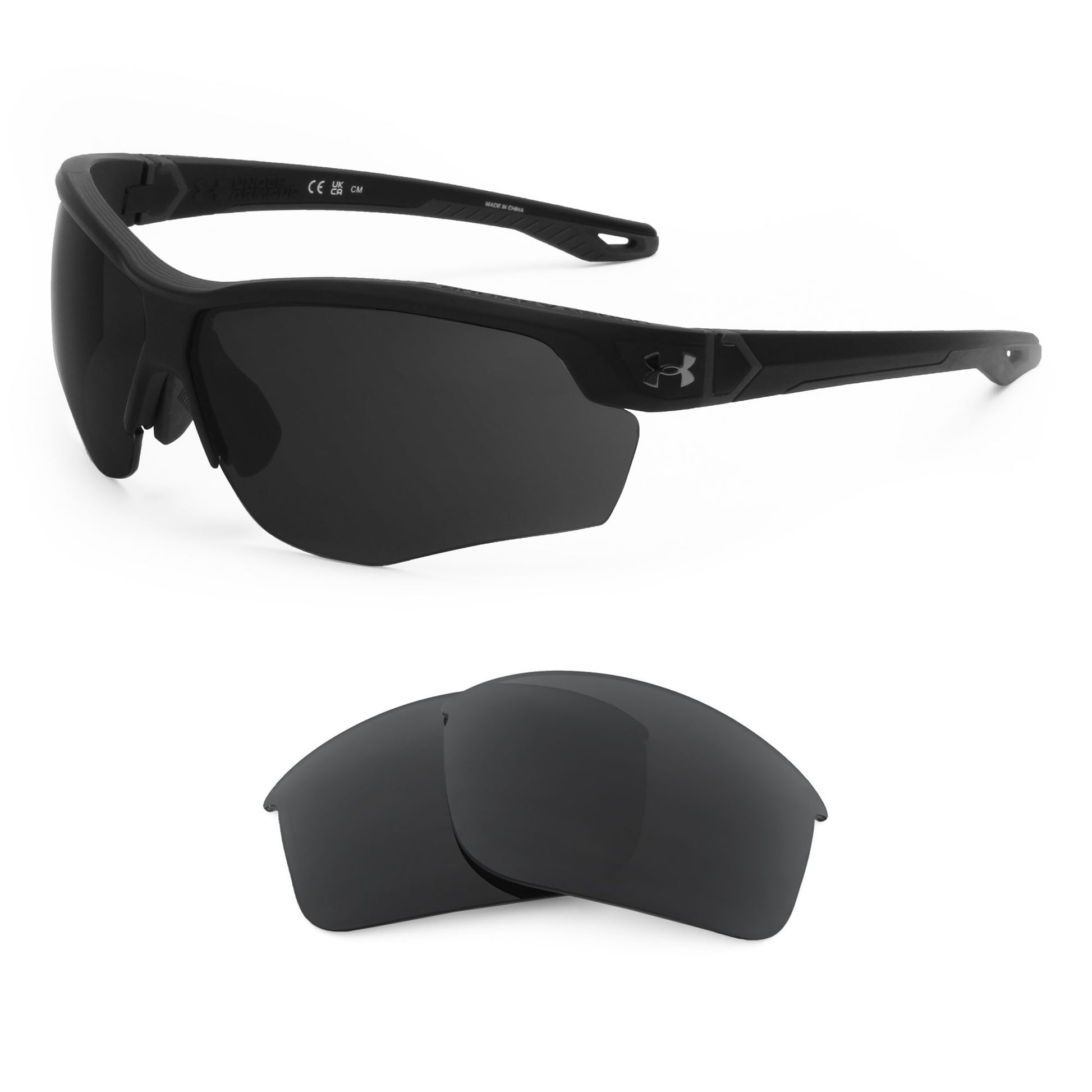 Revant replacement lenses compatible with Under Armour Yard Dual