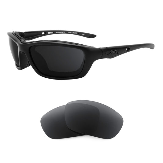Revant replacement lenses compatible with Wiley X Brick