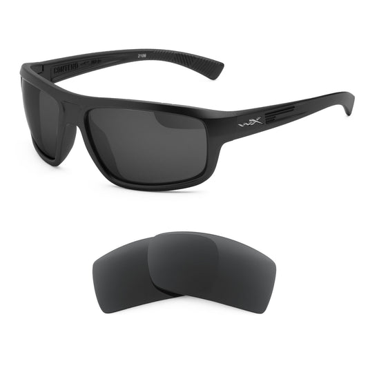 Revant replacement lenses compatible with Wiley X Contend