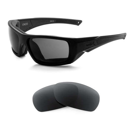 Revant replacement lenses compatible with Wiley X Enzo