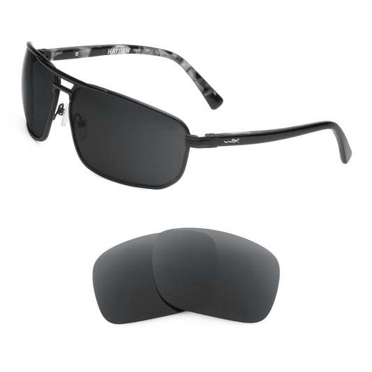 Revant replacement lenses compatible with Wiley X Hayden