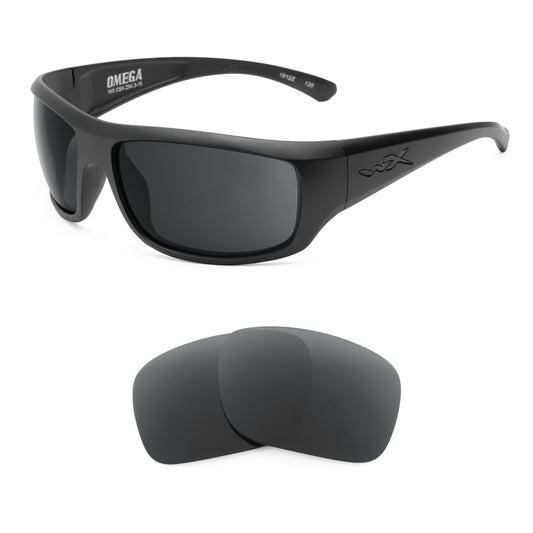 Revant replacement lenses compatible with Wiley X Omega