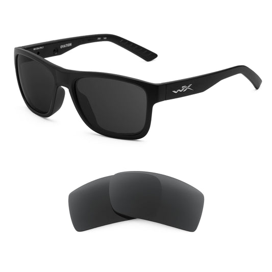 Revant replacement lenses compatible with Wiley X Ovation