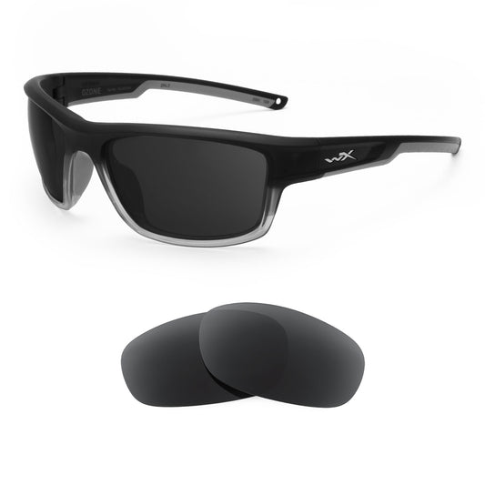 Revant replacement lenses compatible with Wiley X Ozone