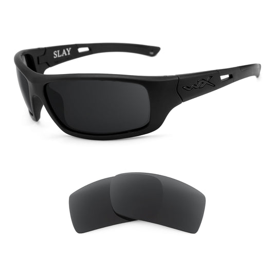Revant replacement lenses compatible with Wiley X Slay