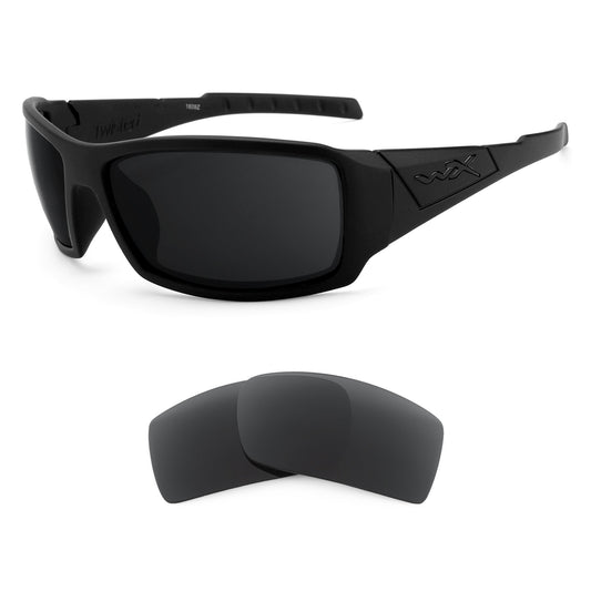 Revant replacement lenses compatible with Wiley X Twisted
