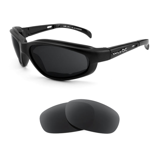 Revant replacement lenses compatible with Wiley X XL 1