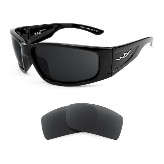 Revant replacement lenses compatible with Wiley X Zak
