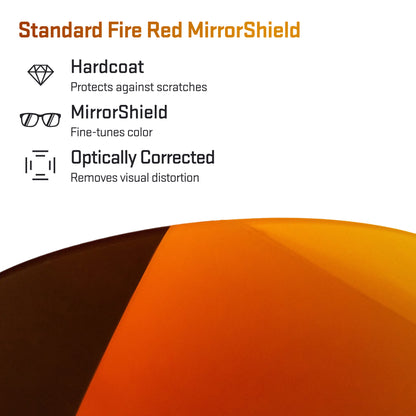 standard fire red replacement lenses detail