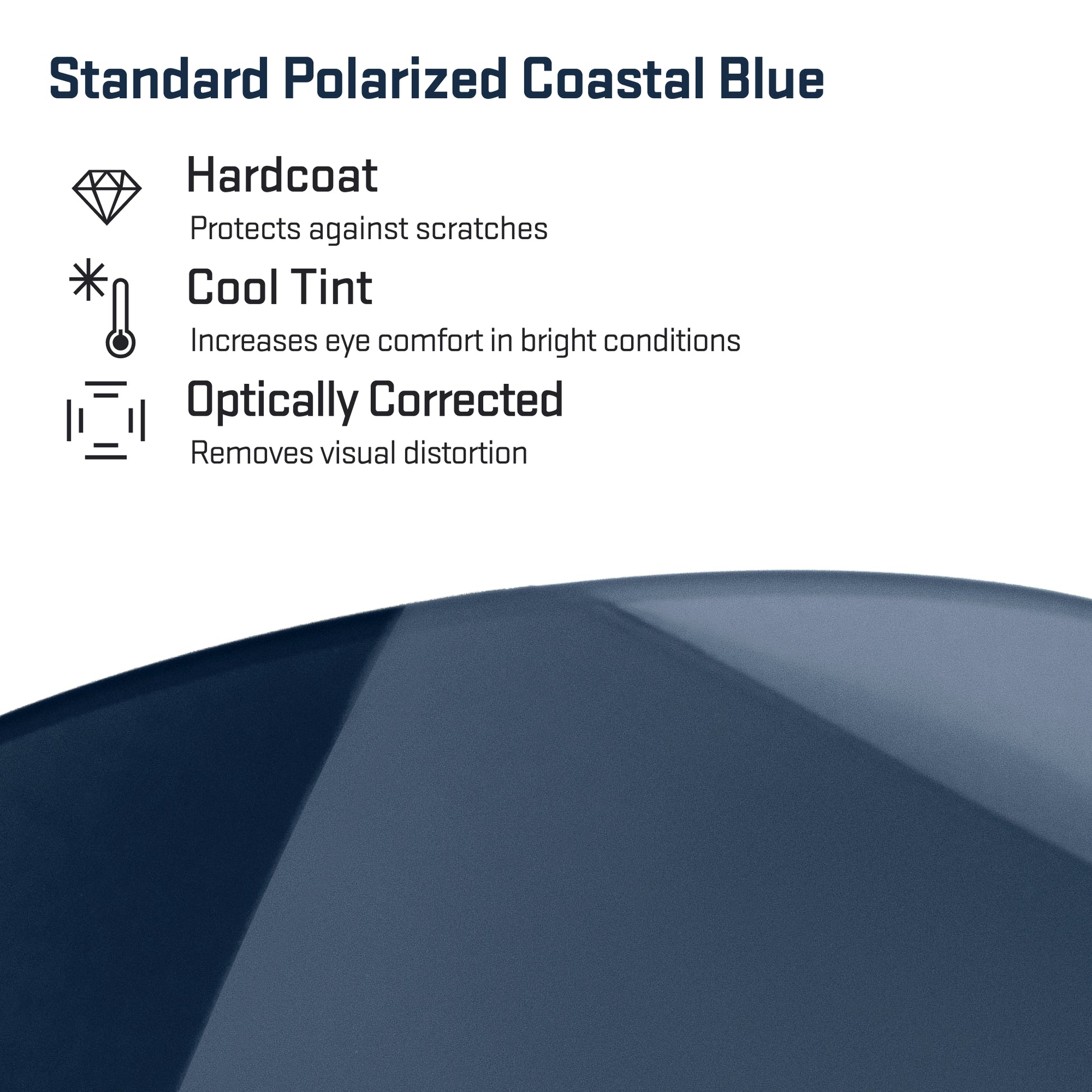 revant optics lens color detail standard polarized coastal blue