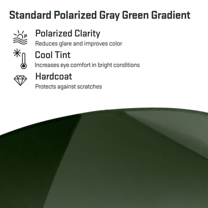 revant optics lens color detail standard polarized gray green gradient